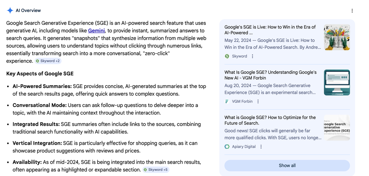 Entity-based SEO architecture for Google SGE showing knowledge graph relationships and JSON-LD schema connections