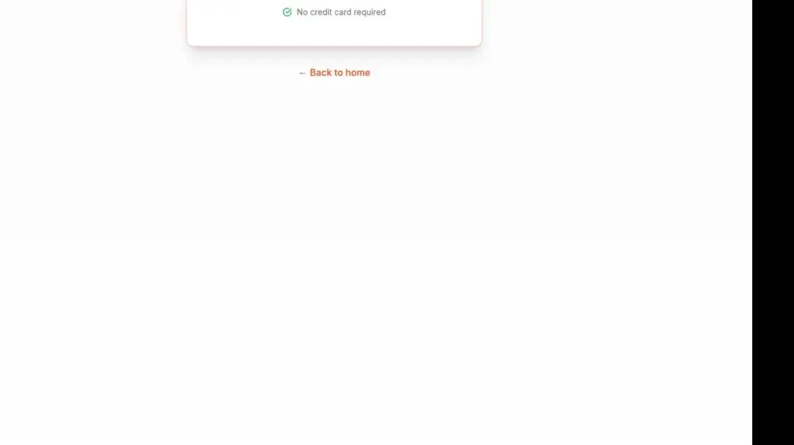 AiPress get-started page crop showing the free preview form