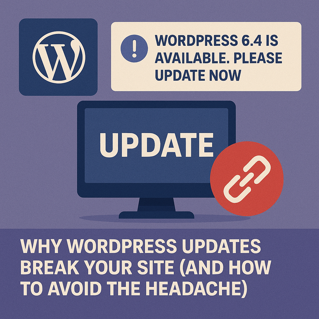 Blog Update Why WordPress Updates Break Your Site (And How to Avoid… | Aipress.io